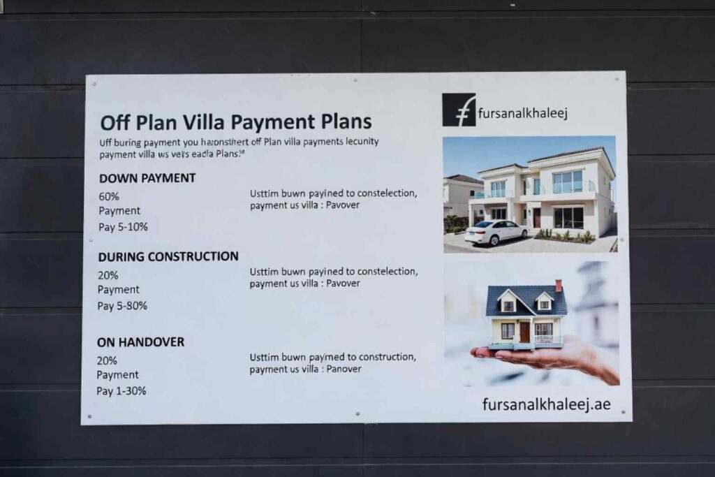 Off Plan Villa Payment Plans Explained