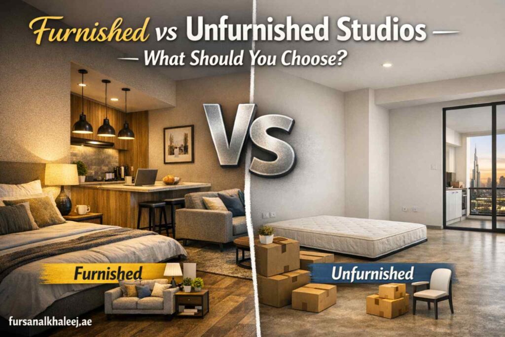 Furnished vs Unfurnished Studios – What Should You Choose?