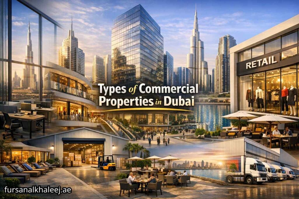 Types of Commercial Properties in Dubai